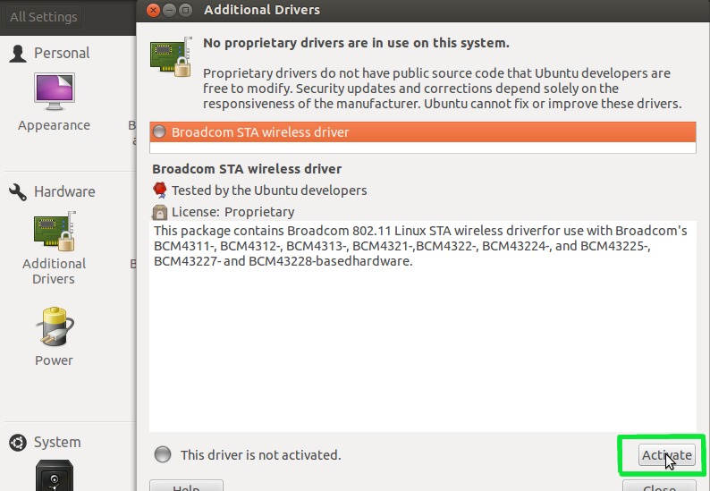 Broadcom Wireless Driver Linux